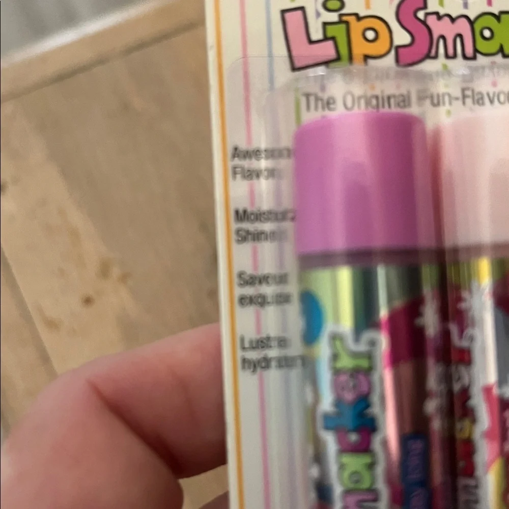 Vintage Discontinued Bonne Bell Inc Lip Smackers Holiday 3-Pack Sealed Lip Gloss